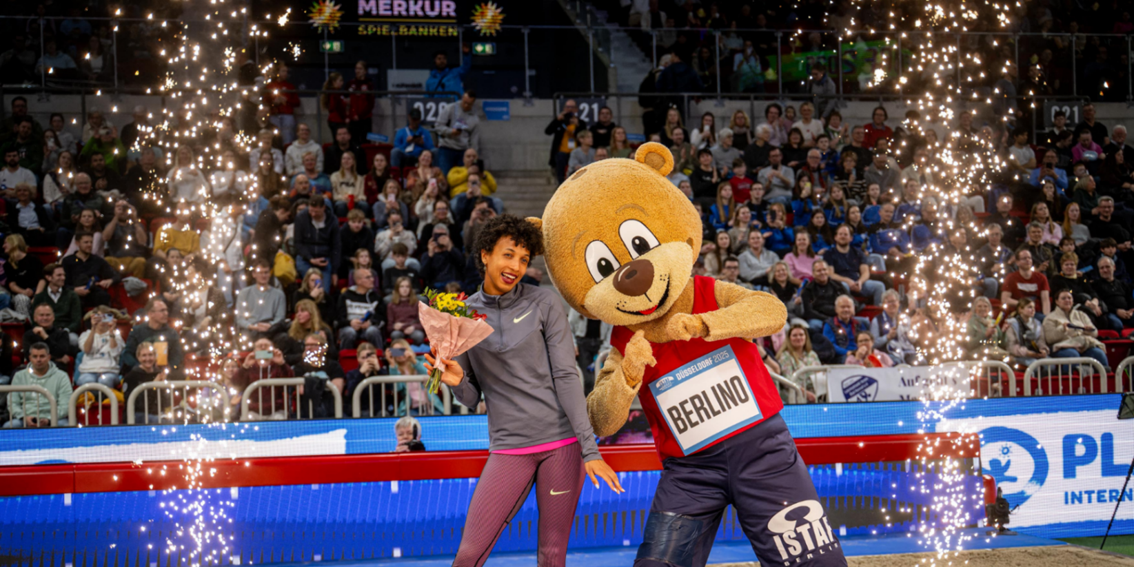 Die Leichtathleten besuchen das ISTAF in Düsseldorf